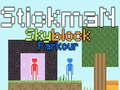 Peli Stickman Skyblock Parkour verkossa