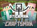 Peli Stickman vs käsityöläinen verkossa