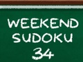 Peli Viikonlopun Sudoku 34 verkossa