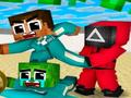 Peli Mustekalapeli Minecraftille verkossa