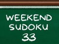 Peli Viikonlopun Sudoku 33 verkossa