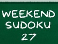 Peli Viikonlopun Sudoku 27 verkossa