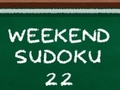 Peli Viikonloppu Sudoku 22 verkossa