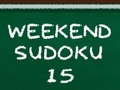 Peli Viikonlopun Sudoku 15 verkossa