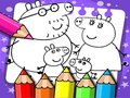Peli Peppa Pigu Maalauskirja verkossa