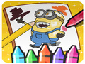 Peli Minionin Värittäminen verkossa
