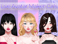 Peli Live Avatar Maker: Tytöt verkossa