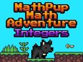 Peli MathPup Matematiikkaseikkailu: Kokonaisluvut verkossa