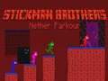 Peli Stickman Veljekset Nether Parkour verkossa