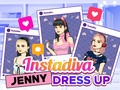 Peli Instadiva Jenny: Pukeuta verkossa