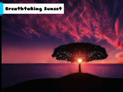 Peli Häikäisevä auringonlasku verkossa