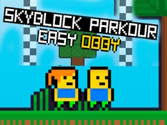 Peli Skyblock Parkour Helppo Obby verkossa