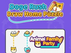 Peli Doge Rush: Piirrä Koti Puzzle verkossa