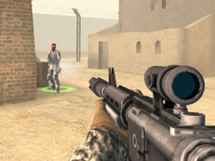 Peli FPS Commando: 3D Ampuja verkossa