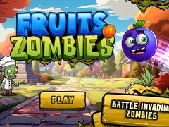 Peli Hedelmät vs Zombies verkossa