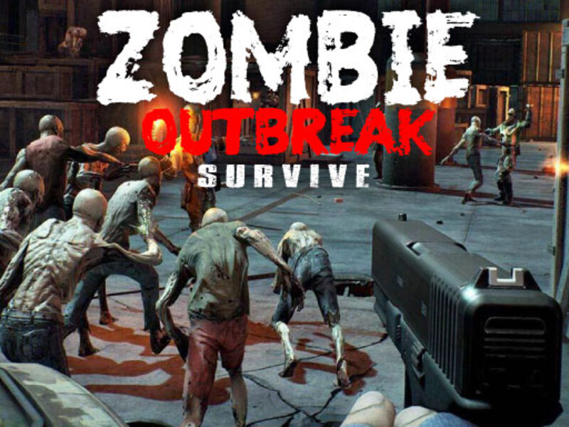 Peli Zombie-puhkeaminen selviää verkossa