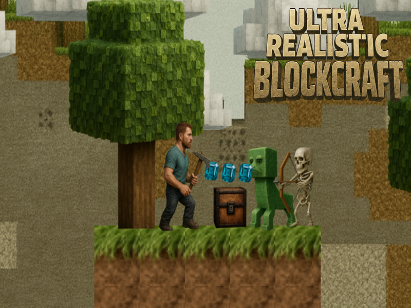 Peli Ultra realistinen blockcraft verkossa