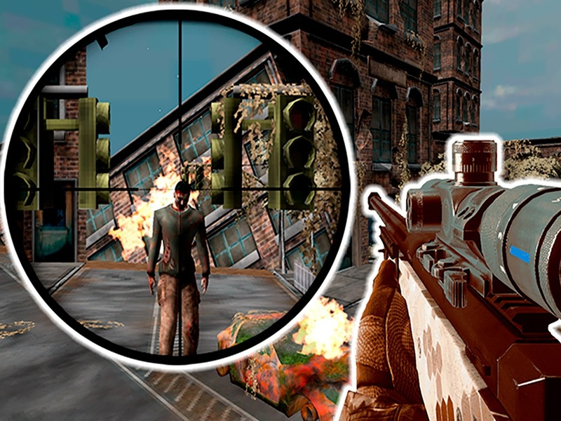 Peli Sniper 3D -zombi verkossa