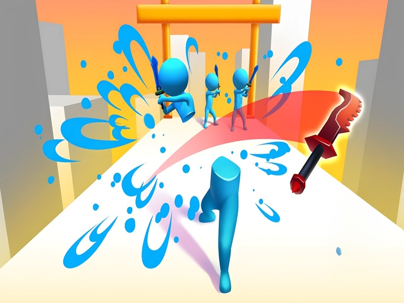 Peli Miekkapelaa! Ninja Slice Runner verkossa