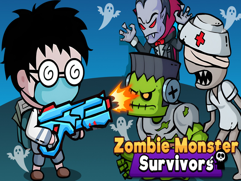 Peli Zombie Monster Survivors verkossa