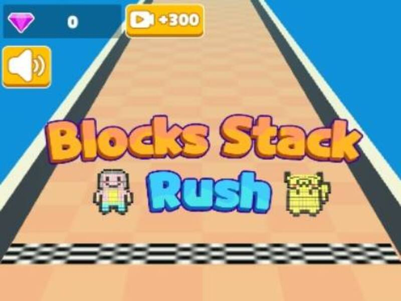 Peli Blocks Stack Rush verkossa