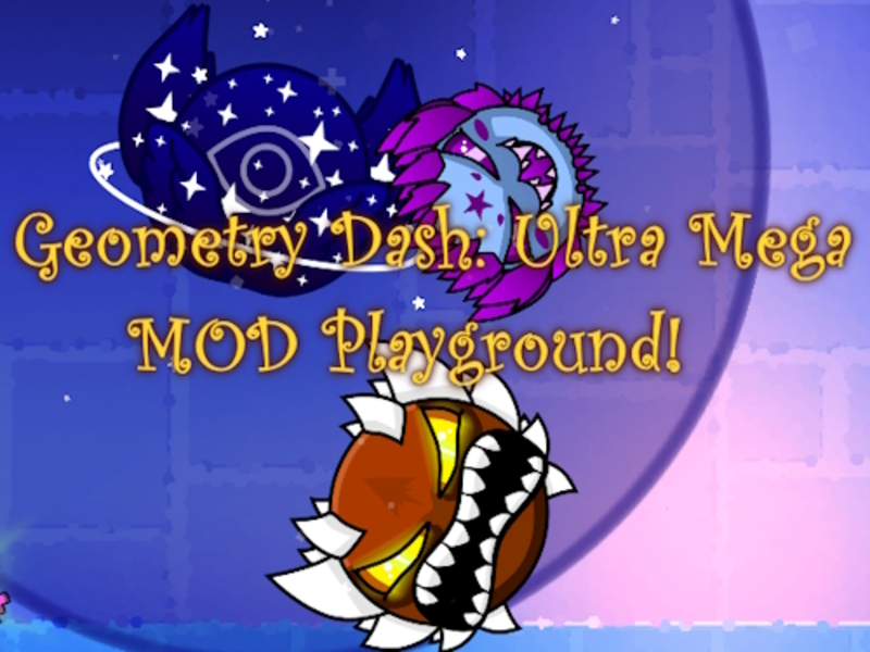 Peli Geometrian viiva: Ultra Mega Mod-soittokenttä! verkossa
