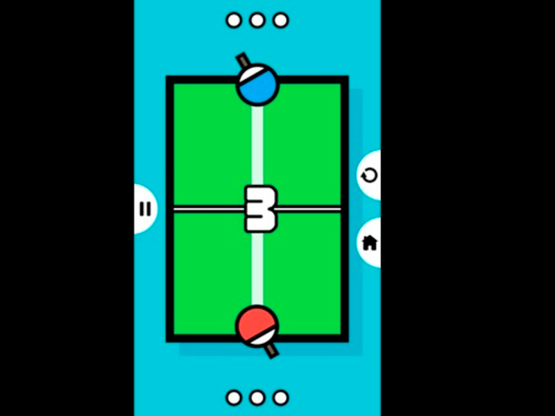 Peli Ping Pong Tennis Taulukko 2D verkossa