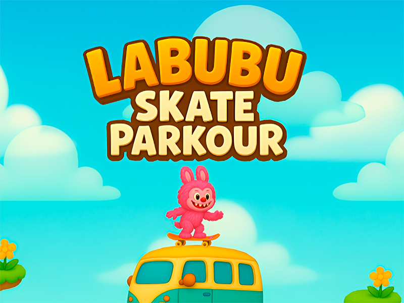 Peli Labubu skate parkour verkossa