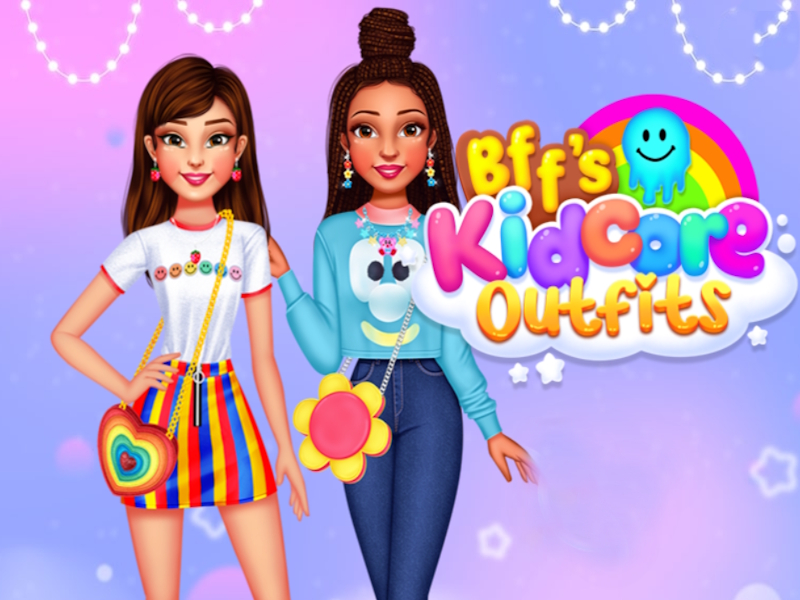Peli BFFS KIDCORE-Asut verkossa