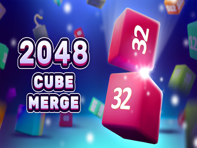 Peli 2048 Cube Merge verkossa