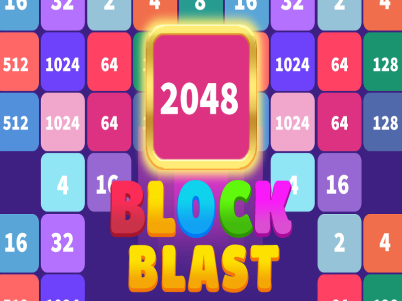 Peli Block Blast 2048 verkossa