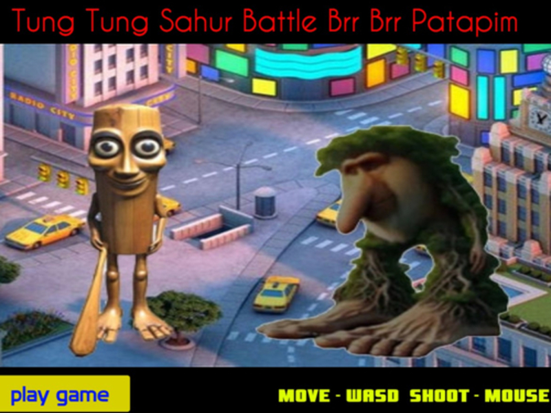 Peli Tung tung sahur taistelu brr brr patapim verkossa