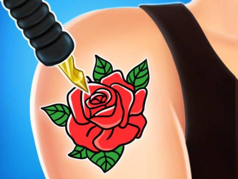 Peli Mustekauppa Tattoo Art ASMR verkossa