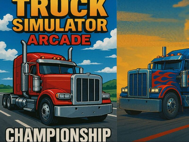 Peli Kuorma -autojen simulaattorin arcade -mestaruus verkossa