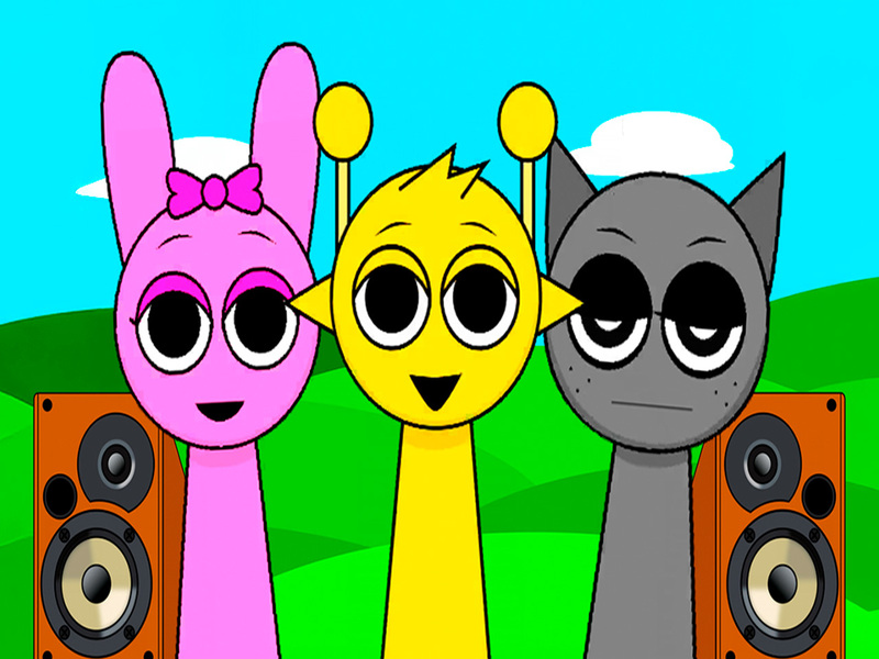 Peli Sprunki Monster Music Beats verkossa