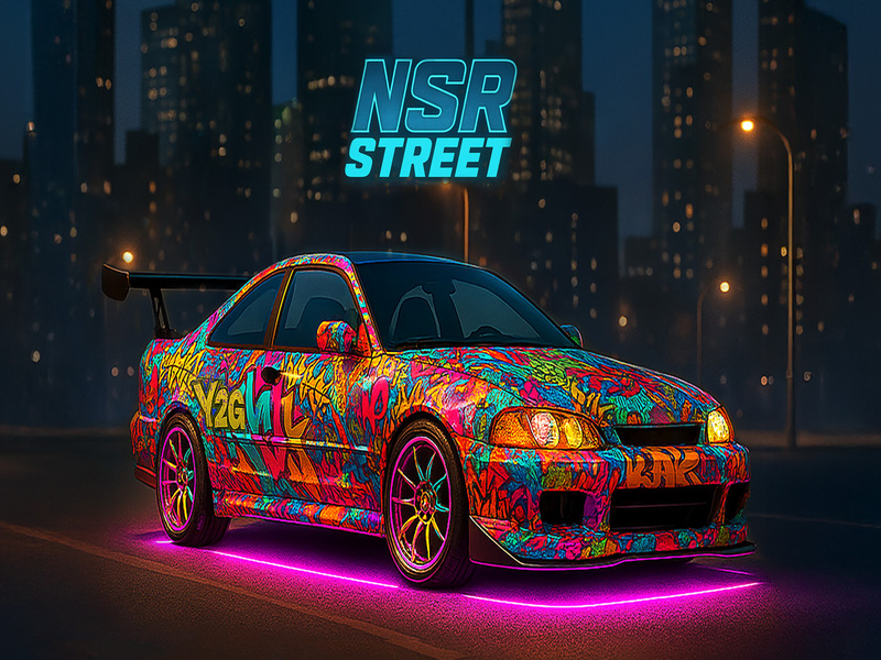 Peli NSR Street Car Racing verkossa