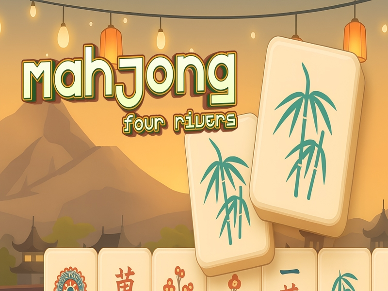Peli Mahjong Four Rivers verkossa