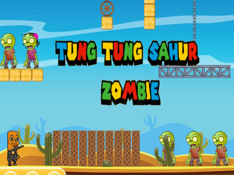 Peli Tung tung sahur zombi verkossa