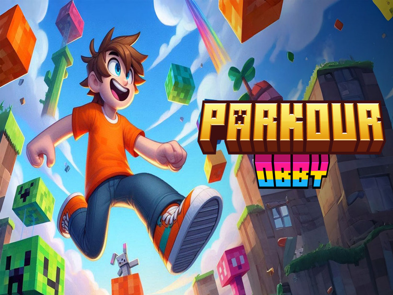 Peli Parkour Obby verkossa