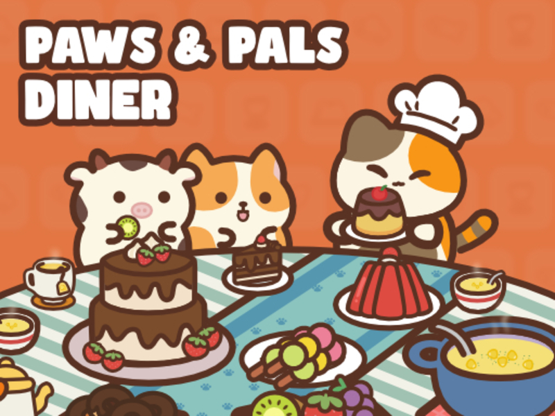 Peli Paws & Pals Diner verkossa