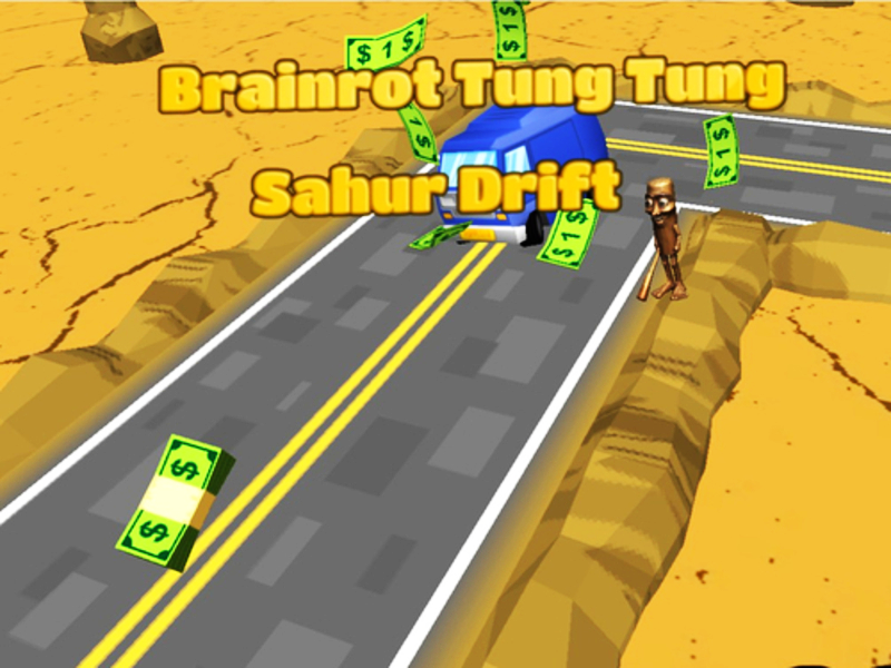 Peli Brainrot tung tung sahur drift verkossa