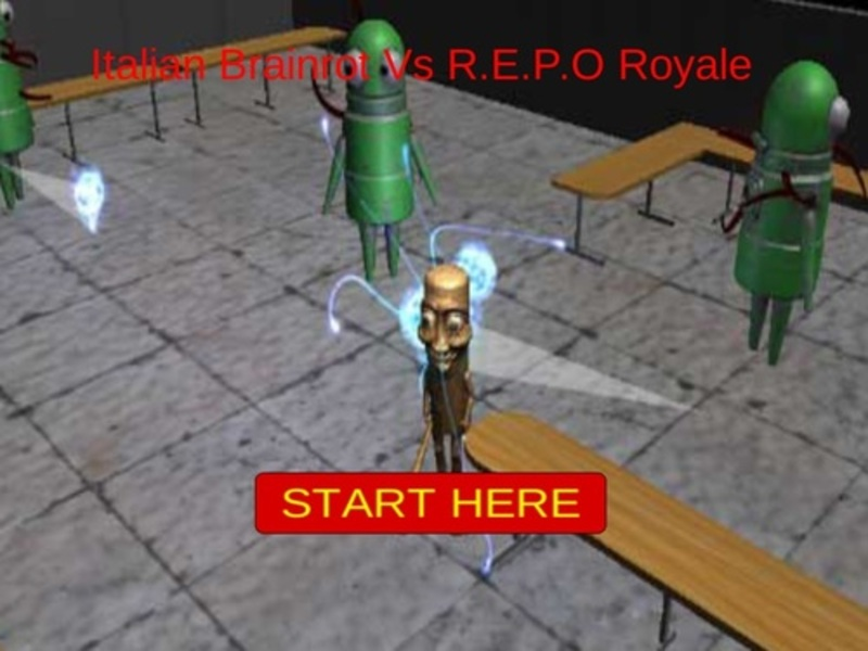 Peli Italian Brainrot vs. R. E. P. O Royale verkossa