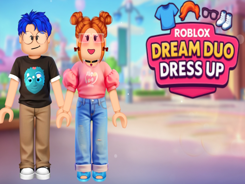 Peli Roblox Dream Duo pukeutuu verkossa