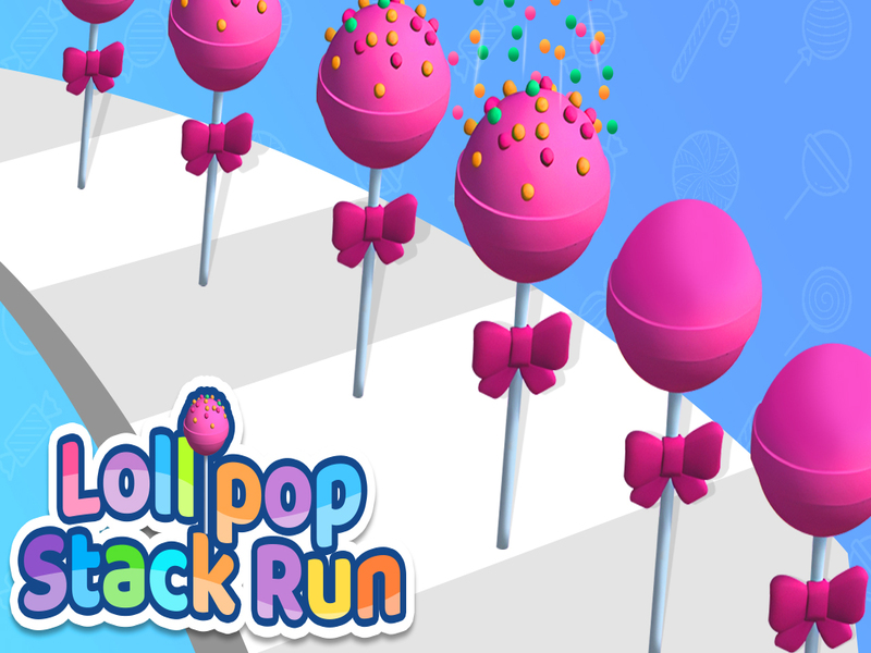 Peli Lollipop Stack Run verkossa