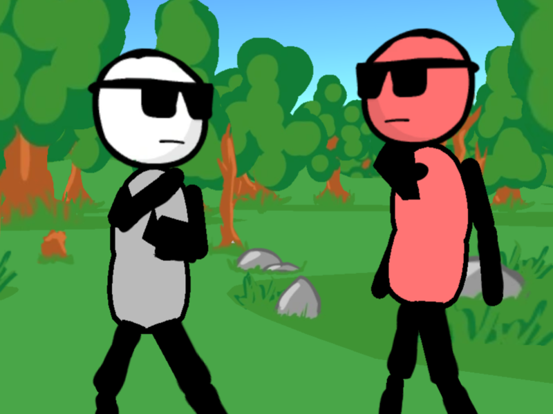 Peli Stickman-ase- vähemmän taisteluita verkossa