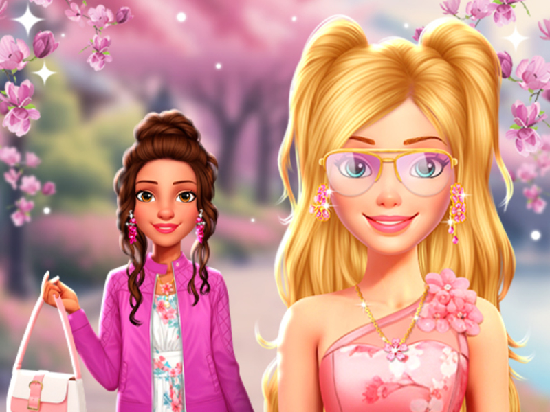 Peli BFFS Cherry Blossom-juhla verkossa