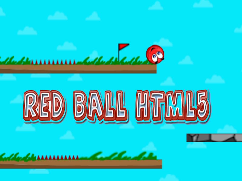 Peli Punainen pallo HTML5 verkossa