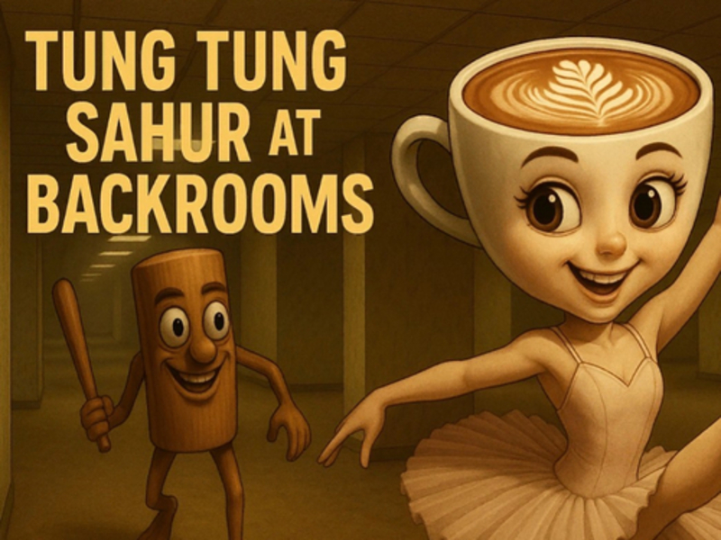 Peli Tung tung sahur takahuoneissa verkossa