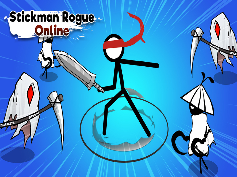 Peli Stickman Rogue Online verkossa